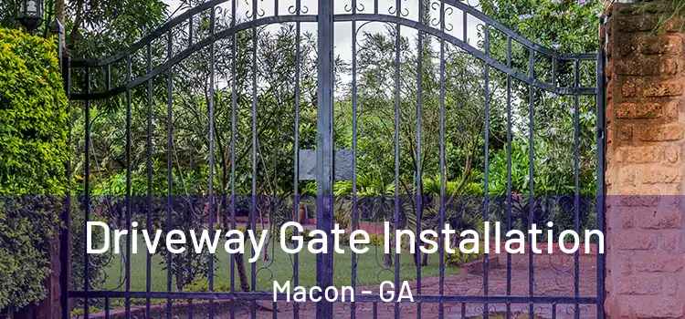 Driveway Gate Installation Macon - GA
