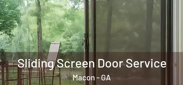 Sliding Screen Door Service Macon - GA